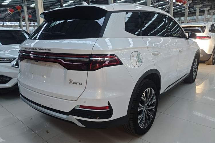 Used BYD Song Pro New Energy 2022 DM-i 110km Flagship Pro Model Rear Right 45 Deg