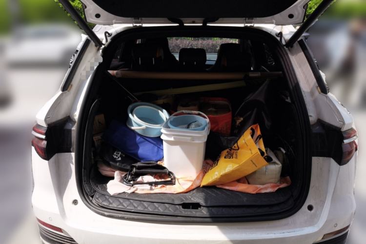 Used BYD Song Pro New Energy 2022 DM-i 110km Flagship Pro Model Trunk