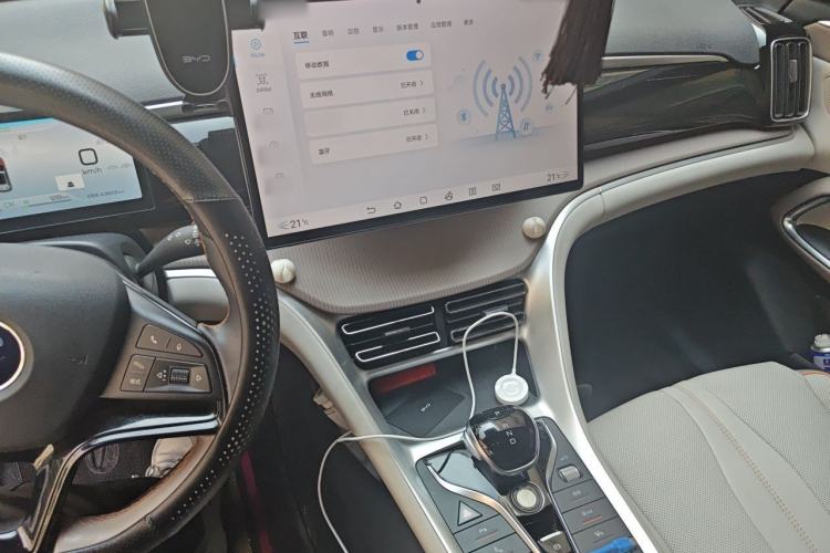 Used BYD Song Pro New Energy 2023 Champion Edition DM-i 110KM Excellence Model Audio And AC Panel