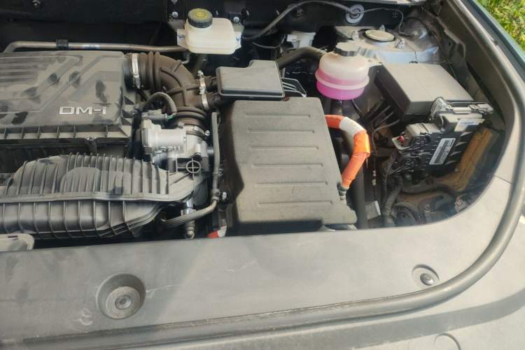 Used BYD Song Pro New Energy 2023 Champion Edition DM-i 110KM Beyond Model Engine Bay Left