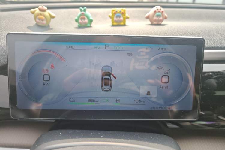 Used BYD Song Pro New Energy 2023 Champion Edition DM-i 110KM Beyond Model Instrument Cluster