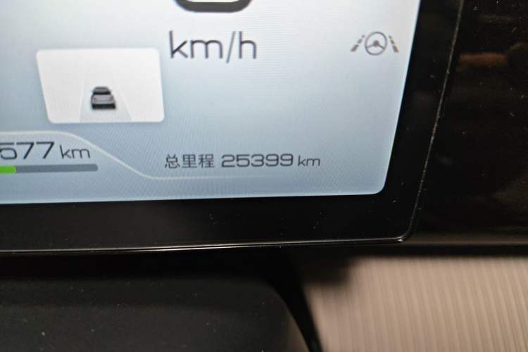 Used BYD Song Pro New Energy 2023 Champion Edition DM-i 110KM Beyond Model Odometer Close Up