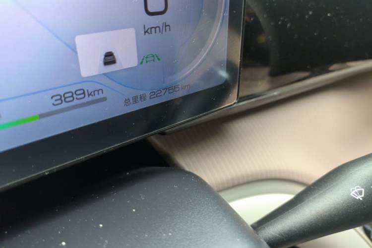 Used BYD Song Pro New Energy 2023 Champion Edition DM-i 110KM Beyond Model Odometer Close Up