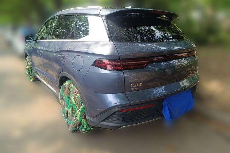 Used BYD Song Pro New Energy 2023 Champion Edition DM-i 110KM Beyond Model Rear Left 45 Deg