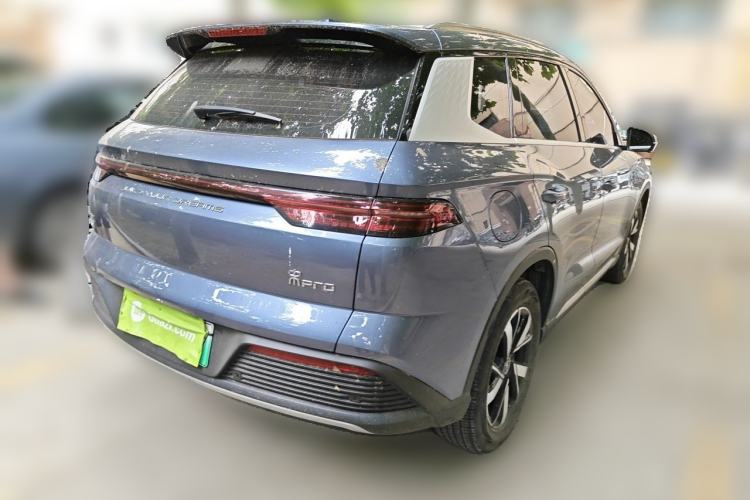 Used BYD Song Pro New Energy 2023 Champion Edition DM-i 110KM Beyond Model Rear Right 45 Deg
