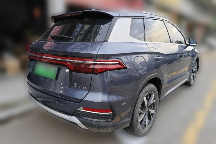 Used BYD Song Pro New Energy 2023 Champion Edition DM-i 110KM Beyond Model Rear Right 45 Deg