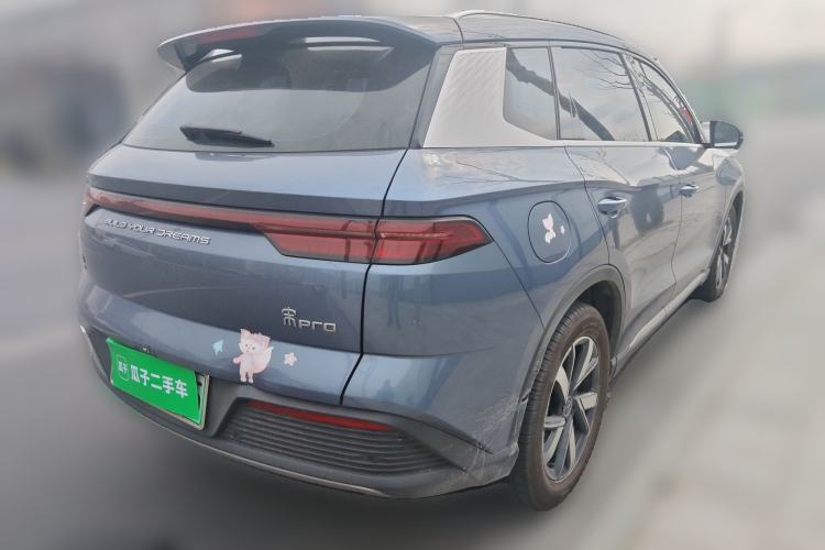 Used BYD Song Pro New Energy 2023 Champion Edition DM-i 110KM Beyond Model Rear Right 45 Deg
