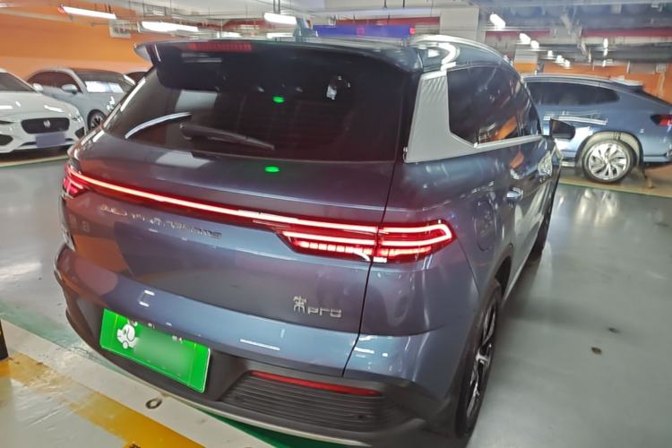 Used BYD Song Pro New Energy 2023 Champion Edition DM-i 110KM Excellence Model Rear Right 45 Deg