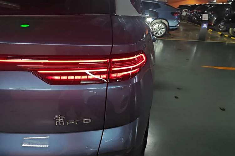 Used BYD Song Pro New Energy 2023 Champion Edition DM-i 110KM Excellence Model Right Rear Taillight
