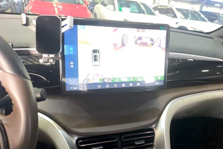 Used BYD Song Pro New Energy 2023 Champion Edition DM-i 110KM Beyond Model Audio And AC Panel