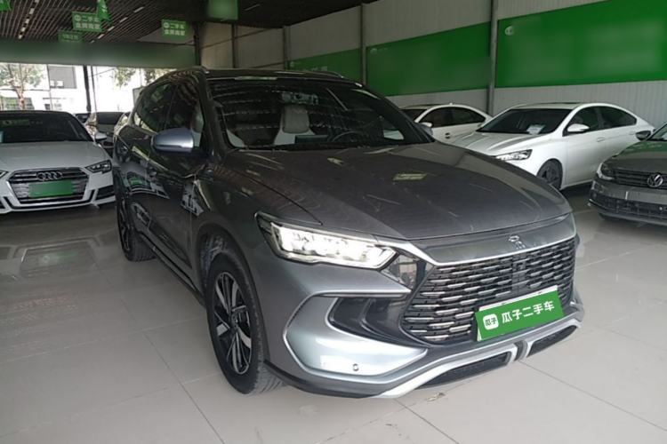 Used BYD Song Pro New Energy 2023 Champion Edition DM-i 71KM Navigation Model Front Right 45 Deg