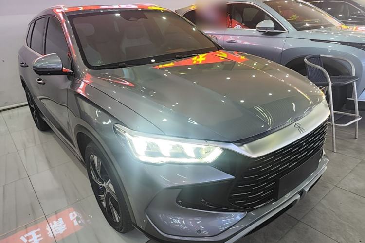 Used BYD Song Pro New Energy 2023 Champion Edition DM-i 110KM Excellence Model Front Right 45 Deg