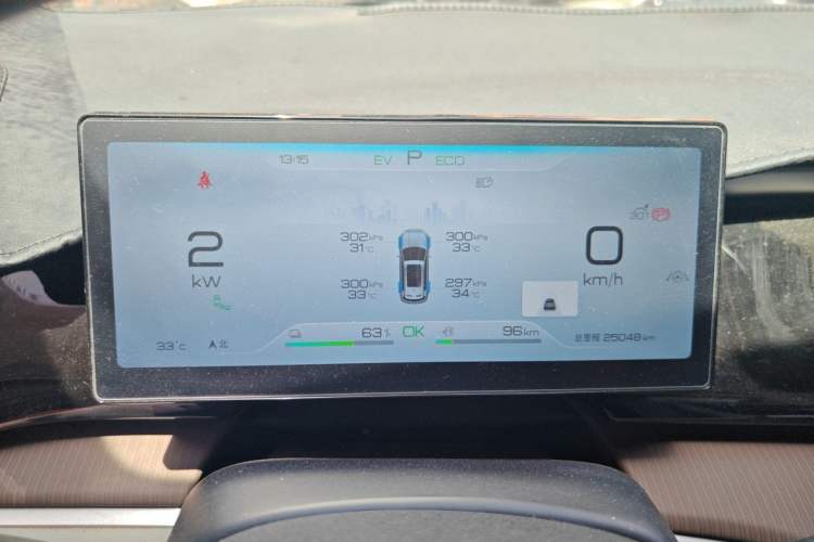 Used BYD Song Pro New Energy 2023 Champion Edition DM-i 110KM Excellence Model Instrument Cluster