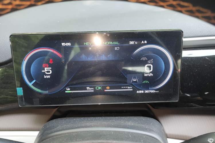 Used BYD Song Pro New Energy 2023 Champion Edition DM-i 110KM Beyond Model Instrument Cluster