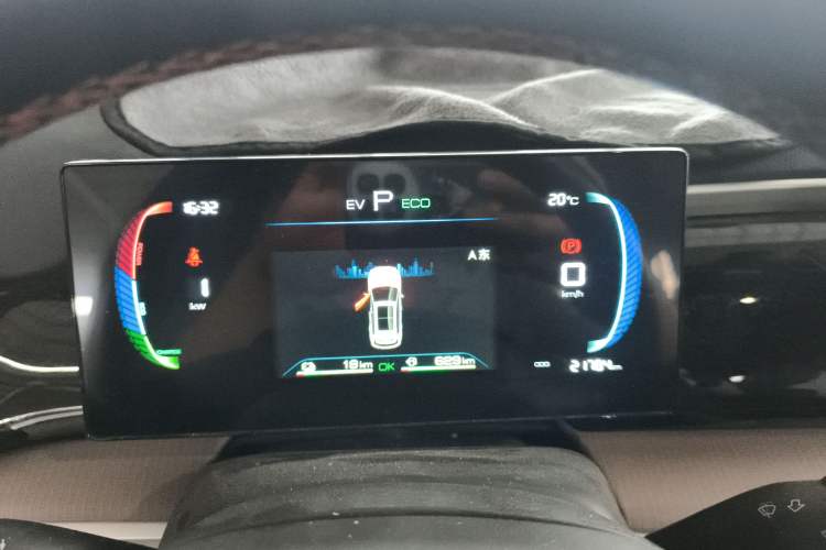 Used BYD Song Pro New Energy 2023 Champion Edition DM-i 71KM Navigation Model Instrument Cluster