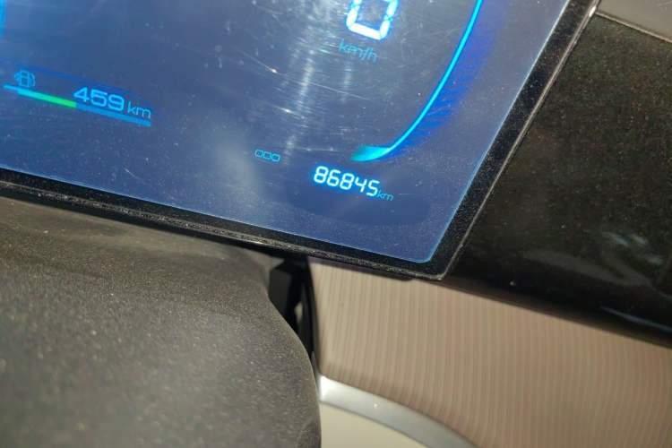 Used BYD Song Pro New Energy 2023 Champion Edition DM-i 71KM Leading Model Odometer Close Up