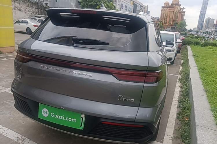 Used BYD Song Pro New Energy 2023 Champion Edition DM-i 110KM Beyond Model Rear Right 45 Deg