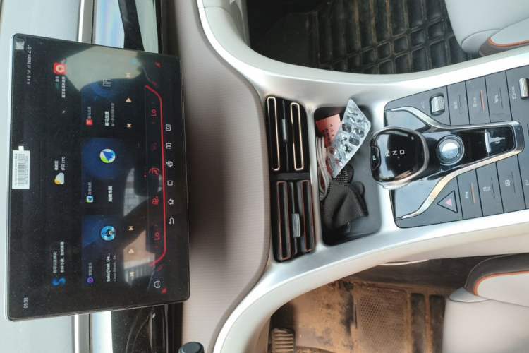 Used BYD Song Pro New Energy 2023 Champion Edition DM-i 110KM Beyond Model Audio And AC Panel