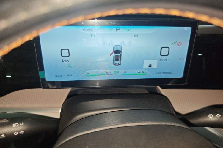 Used BYD Song Pro New Energy 2023 Champion Edition DM-i 110KM Excellence Model Instrument Cluster