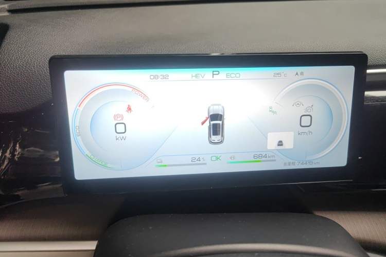 Used BYD Song Pro New Energy 2023 Champion Edition DM-i 110KM Excellence Model Instrument Cluster