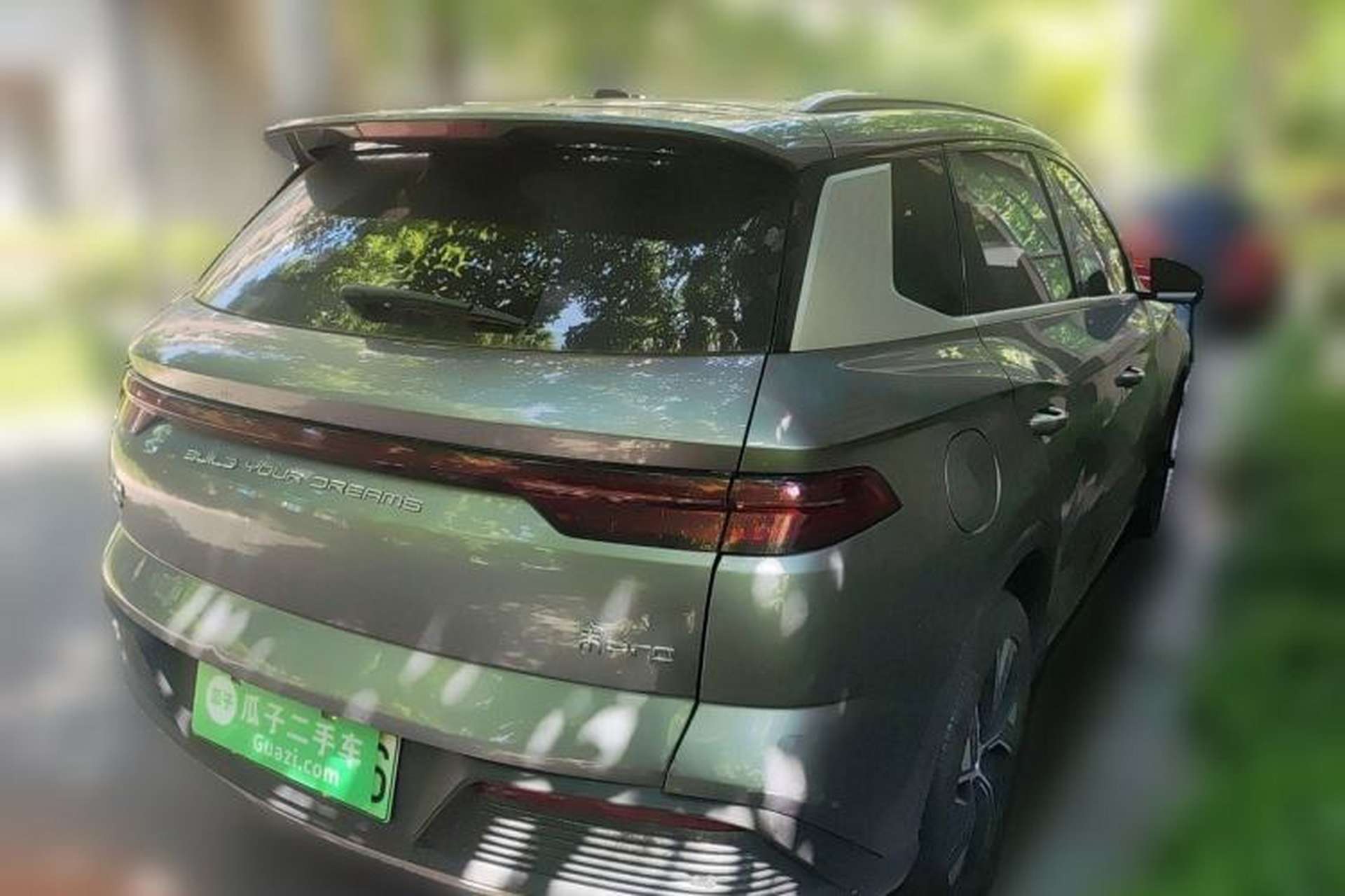 Used BYD Song Pro New Energy 2023 Champion Edition DM-i 110KM Excellence Model Rear Right 45 Deg