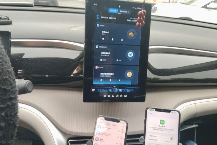 Used BYD Song Pro New Energy 2023 Champion Edition DM-i 71KM Navigation Model Audio And AC Panel