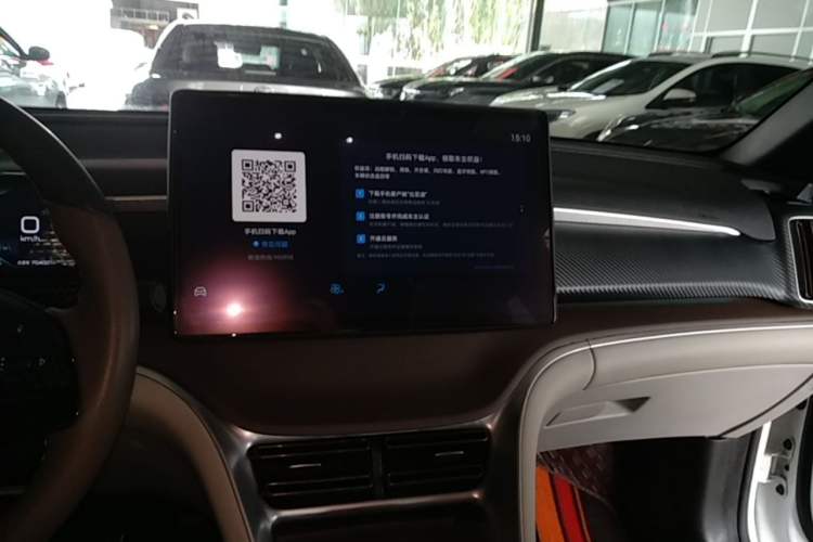 Used BYD Song Pro New Energy 2023 Champion Edition DM-i 110KM Excellence Model Audio And AC Panel