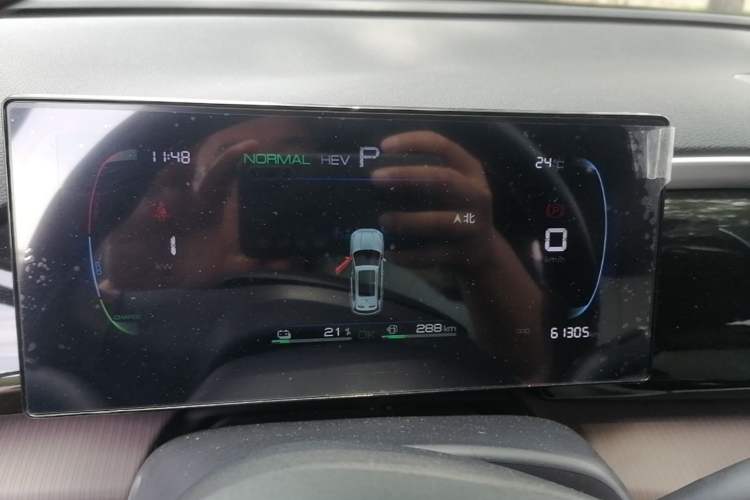 Used BYD Song Pro New Energy 2023 Champion Edition DM-i 71KM Leading Model Instrument Cluster