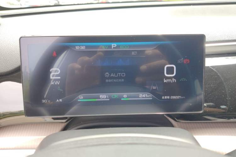 Used BYD Song Pro New Energy 2023 Champion Edition DM-i 110KM Excellence Model Instrument Cluster