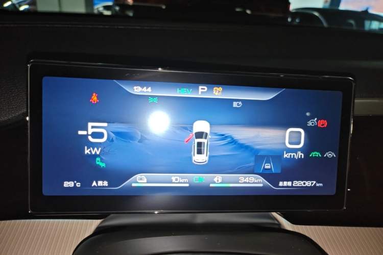Used BYD Song Pro New Energy 2023 Champion Edition DM-i 110KM Excellence Model Instrument Cluster