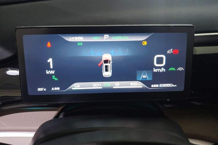 Used BYD Song Pro New Energy 2023 Champion Edition DM-i 110KM Excellence Model Instrument Cluster
