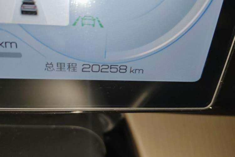 Used BYD Song Pro New Energy 2023 Champion Edition DM-i 110KM Beyond Model Odometer Close Up