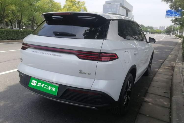 Used BYD Song Pro New Energy 2023 Champion Edition DM-i 71KM Leading Model Rear Right 45 Deg