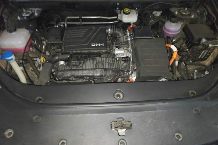 Used BYD Song Pro New Energy 2024 HONOR Edition DM-i 71KM Leading Model Engine Bay