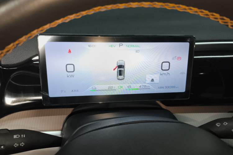 Used BYD Song Pro New Energy 2024 HONOR Edition DM-i 110KM Beyond Model Instrument Cluster