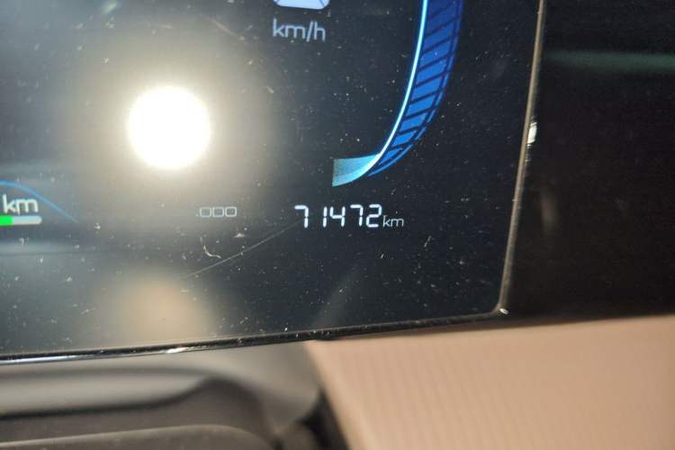 Used BYD Song Pro New Energy 2024 HONOR Edition DM-i 71KM Leading Model Odometer Close Up