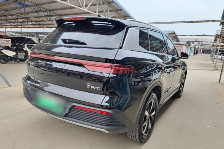 Used BYD Song Pro New Energy 2024 HONOR Edition DM-i 71KM Navigation Model Rear Right 45 Deg
