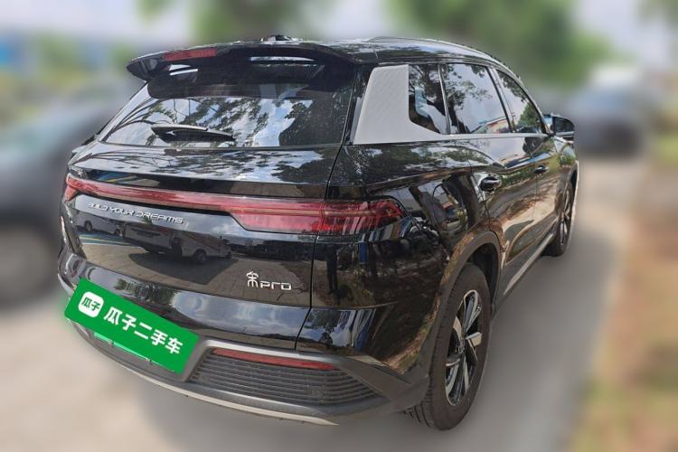 Used BYD Song Pro New Energy 2024 HONOR Edition DM-i 71KM Navigation Model Rear Right 45 Deg