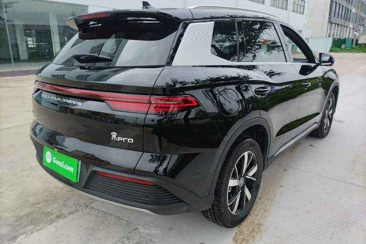 Used BYD Song Pro New Energy 2024 HONOR Edition DM-i 71KM Navigation Model Rear Right 45 Deg