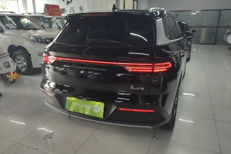 Used BYD Song Pro New Energy 2024 HONOR Edition DM-i 71KM Navigation Model Rear Right 45 Deg