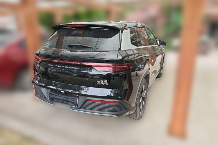 Used BYD Song Pro New Energy 2024 HONOR Edition DM-i 71KM Leading Model Rear Right 45 Deg