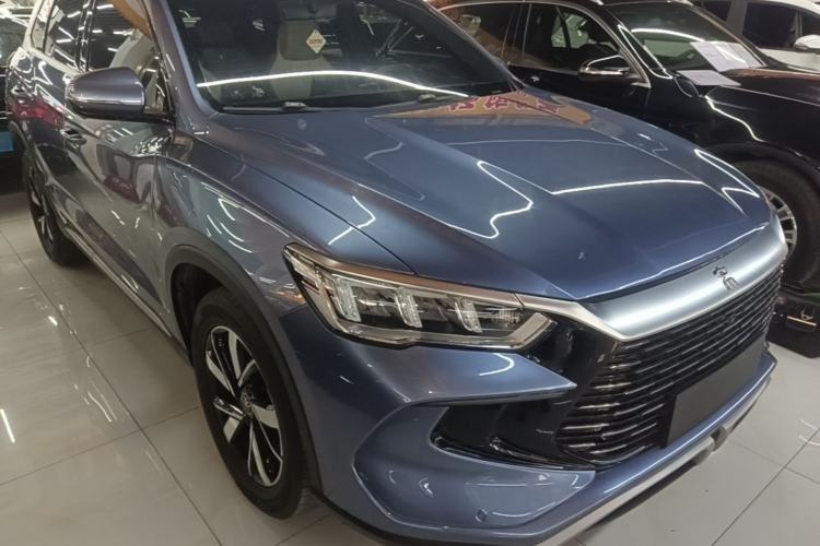 Used BYD Song Pro New Energy 2024 HONOR Edition DM-i 71KM Navigation Model Front Right 45 Deg