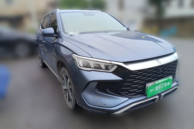 Used BYD Song Pro New Energy 2024 HONOR Edition DM-i 71KM Navigation Model Front Right 45 Deg