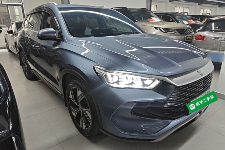 Used BYD Song Pro New Energy 2024 HONOR Edition DM-i 110KM Excellence Model Front Right 45 Deg