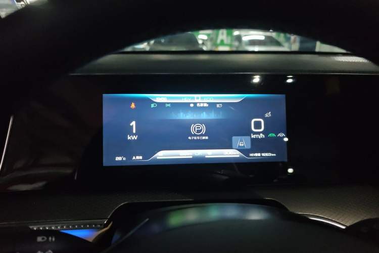 Used BYD Song Pro New Energy 2024 HONOR Edition DM-i 110KM Beyond Model Instrument Cluster