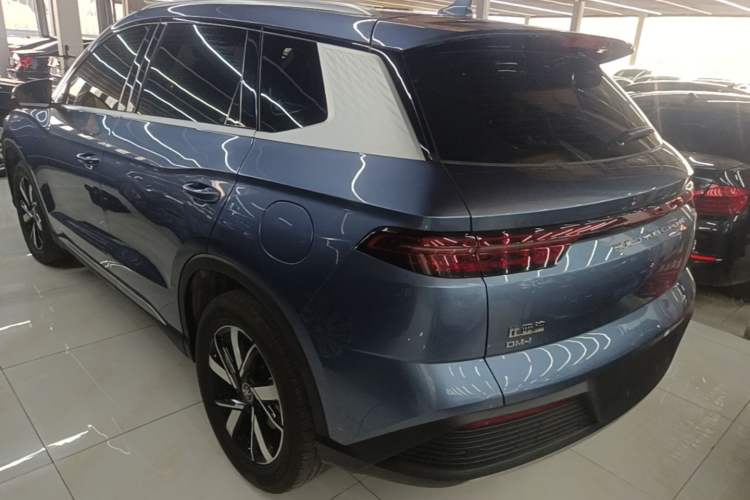 Used BYD Song Pro New Energy 2024 HONOR Edition DM-i 71KM Navigation Model Rear Left 45 Deg