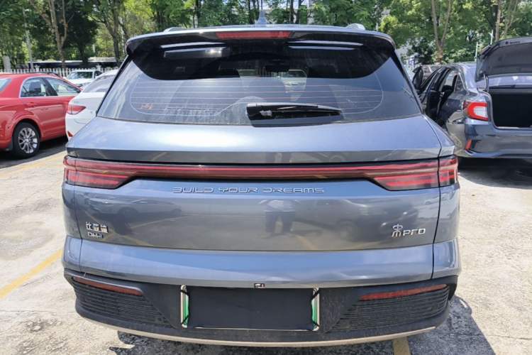 Used BYD Song Pro New Energy 2024 HONOR Edition DM-i 71KM Navigation Model Rear