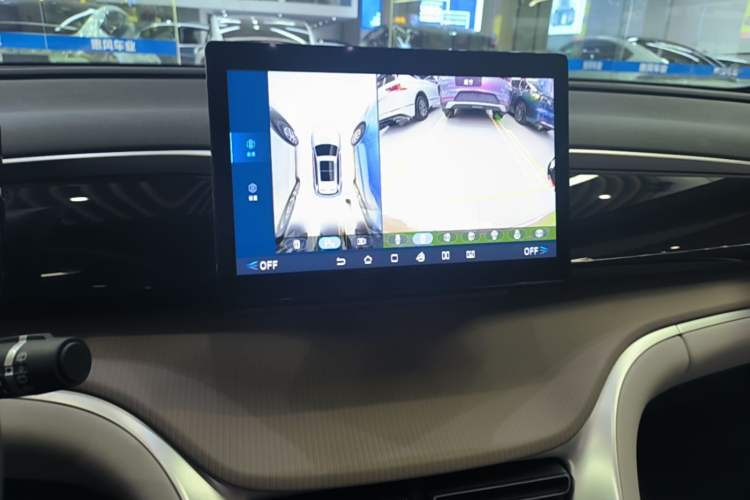 Used BYD Song Pro New Energy 2024 HONOR Edition DM-i 71KM Navigation Model Audio And AC Panel