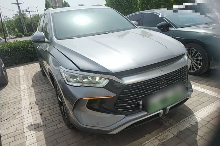 Used BYD Song Pro New Energy 2024 HONOR Edition DM-i 71KM Navigation Model Front Right 45 Deg
