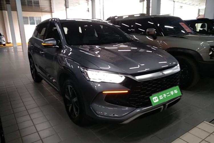 Used BYD Song Pro New Energy 2024 HONOR Edition DM-i 71KM Navigation Model Front Right 45 Deg